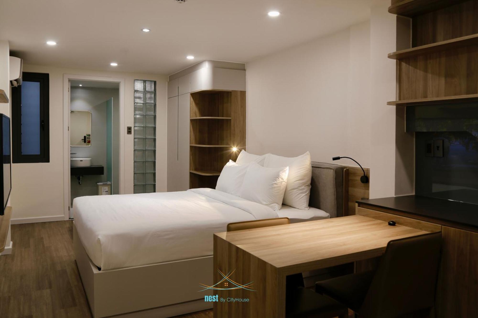 הו צ'י מין סיטי Cityhouse - Nest Minh Khai מראה חיצוני תמונה