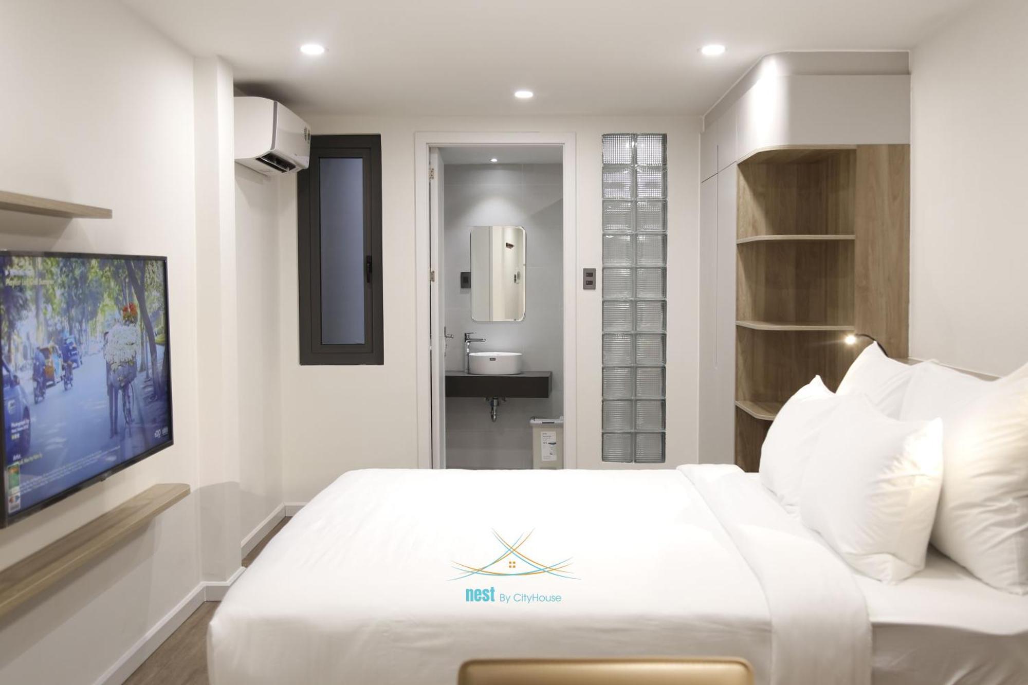 הו צ'י מין סיטי Cityhouse - Nest Minh Khai מראה חיצוני תמונה
